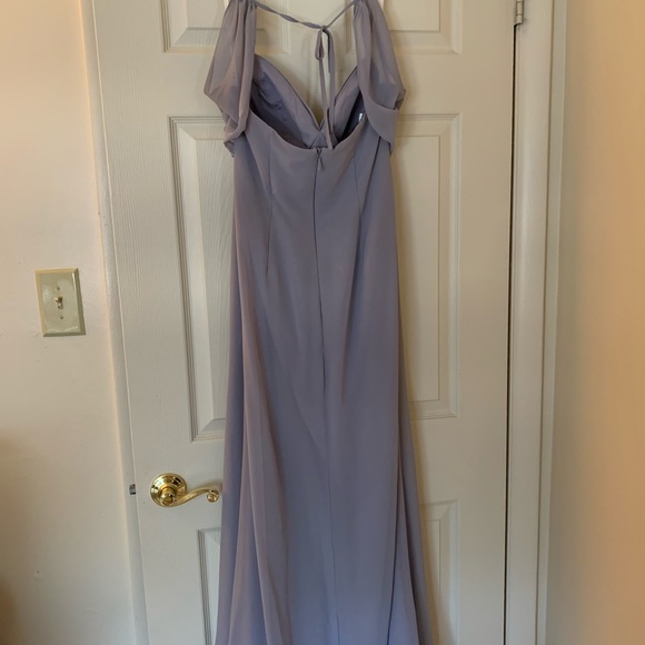 Azazie Dresses Light Purple Azazie Fog Dress Custom Great Condition